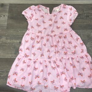 pink Rainbow butterfly dress
